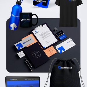 Dinâmica _ Brand Identity __ Behance