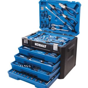 Kobalt 100 -Piece Chrome Household Tool Set with Hard Case Lowes_com